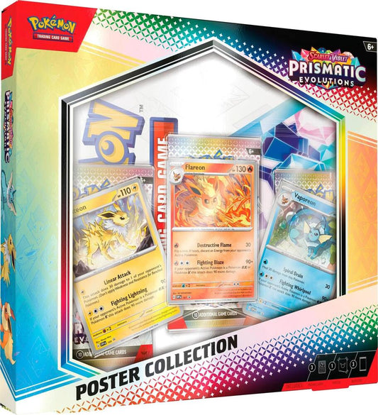 Prismatic Evolutions Poster English Collection